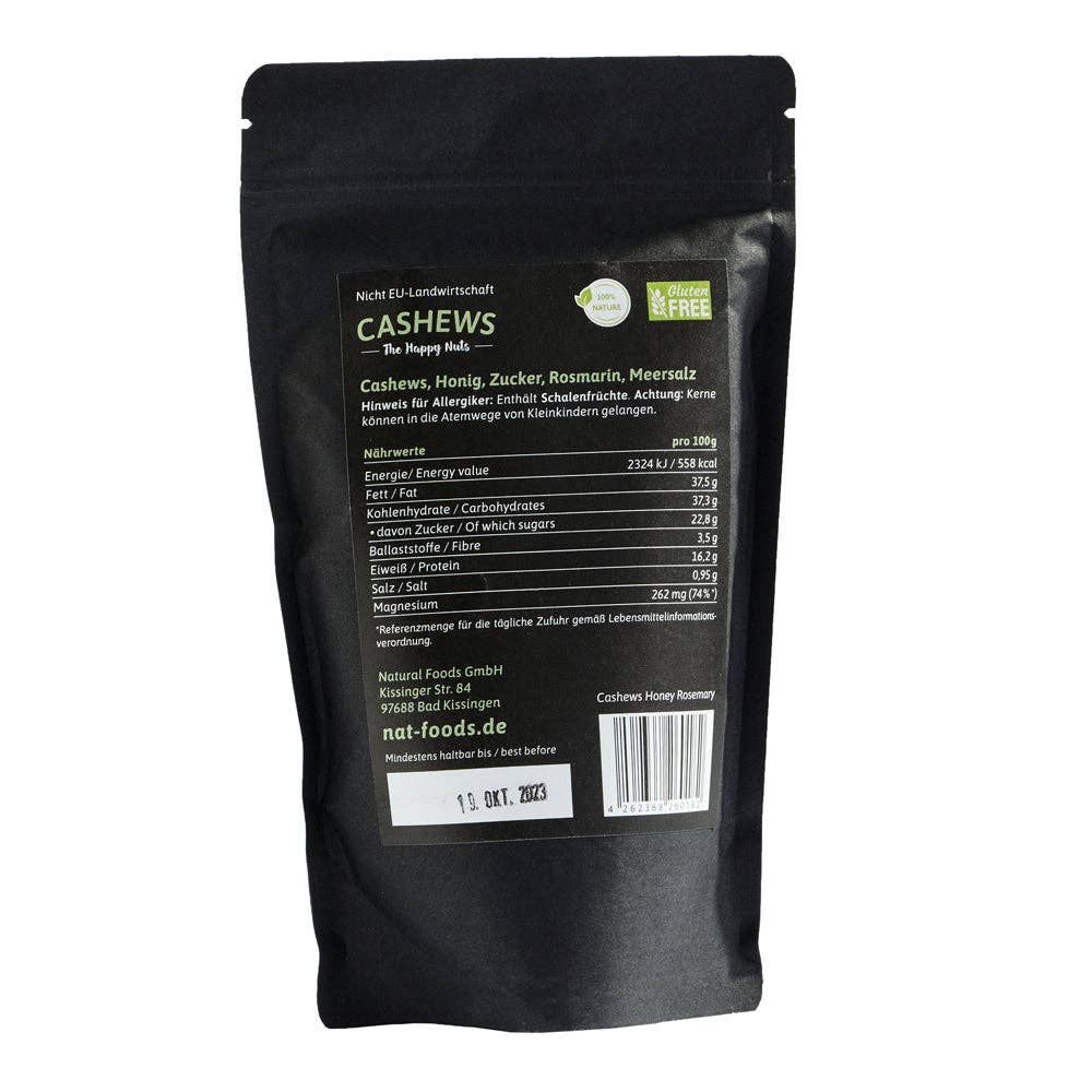 Natfoods GmbH - Wholesale Nuts - Honey Rosemary Cashews 2x200g1