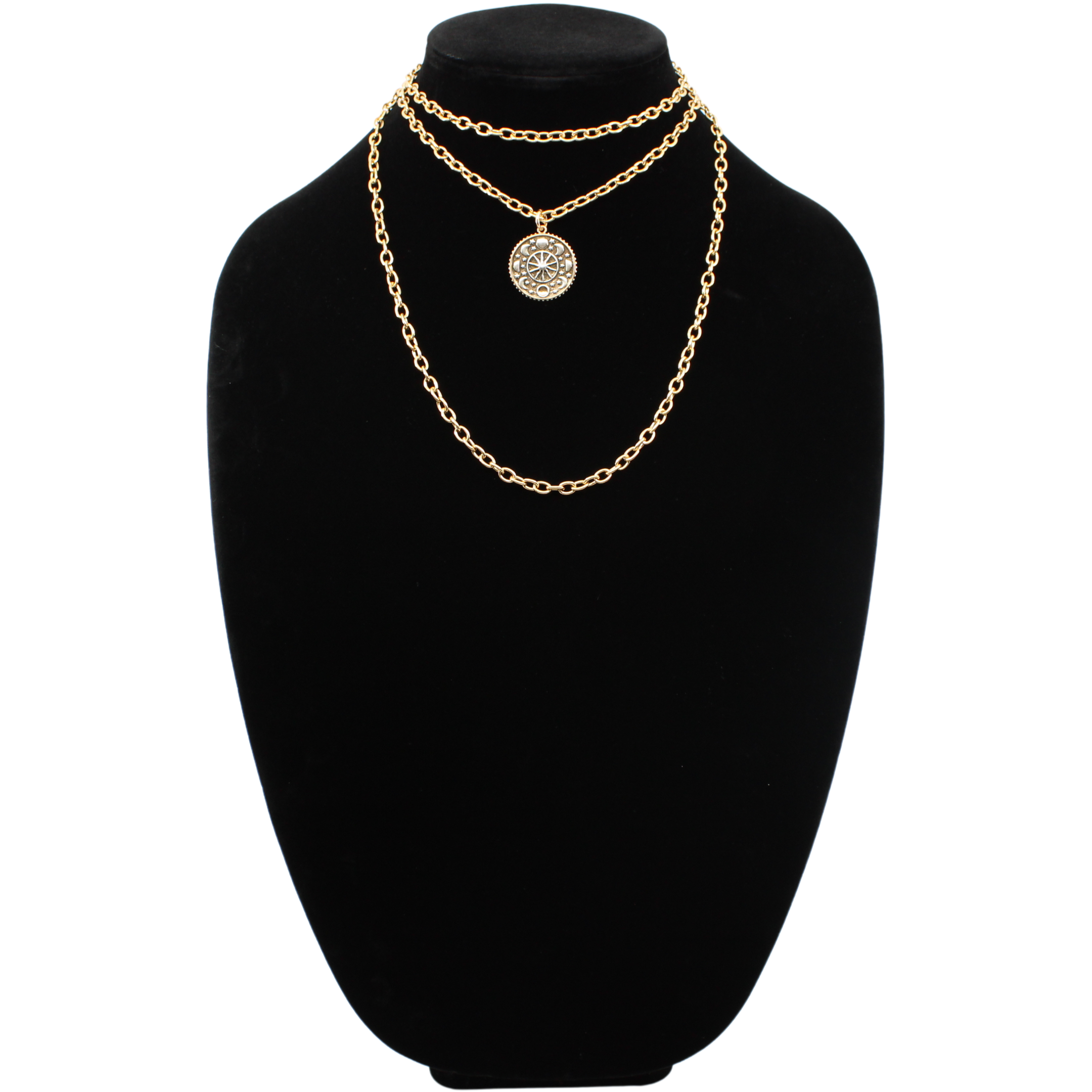 Katia Designs - Wholesale Pendant/Charm Necklace - Trust Moon Phase Essential Necklace1