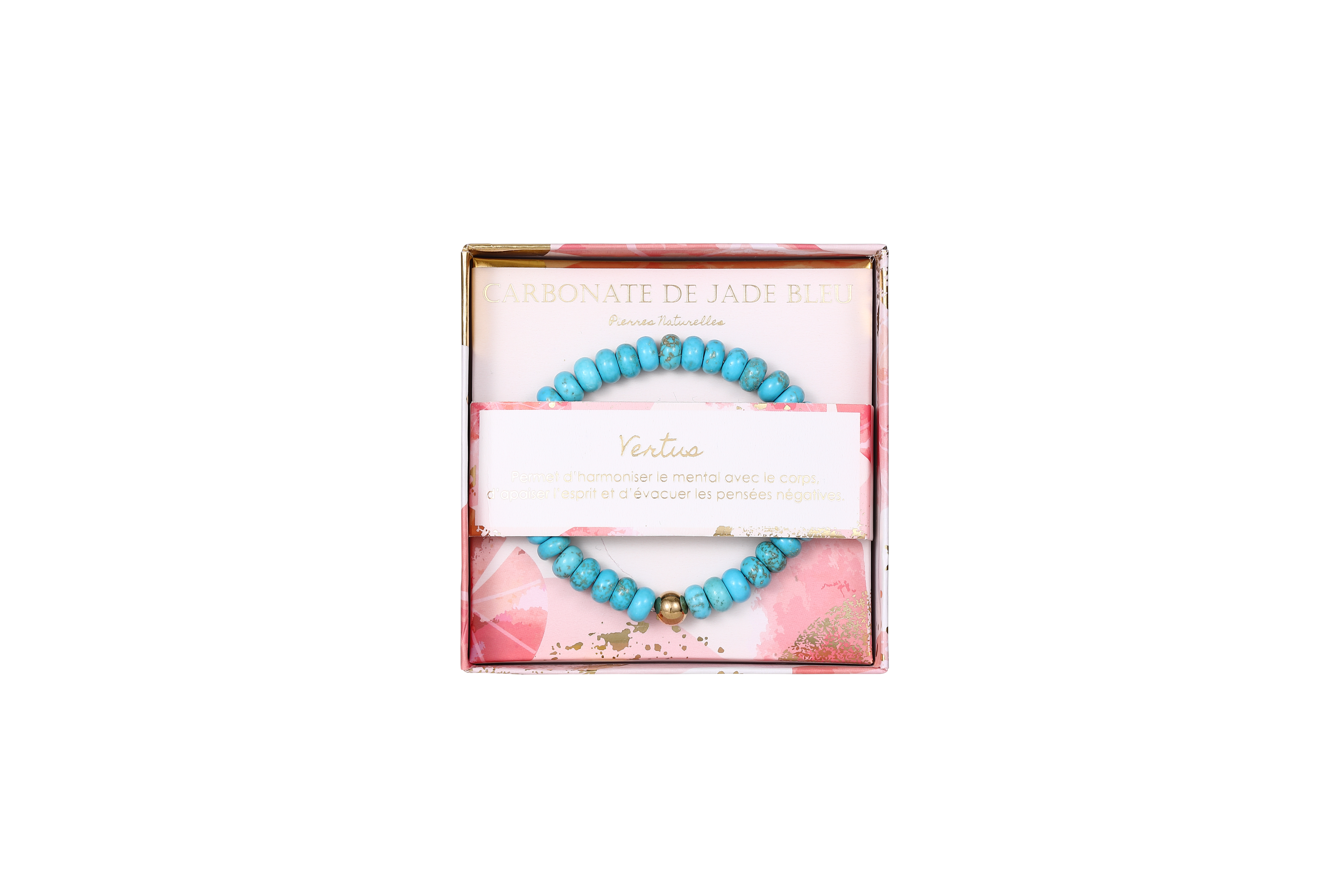 STELLA GREEN – wholesale Beaded bracelet – 72 energetic steel & natural stones bracelets (display)10