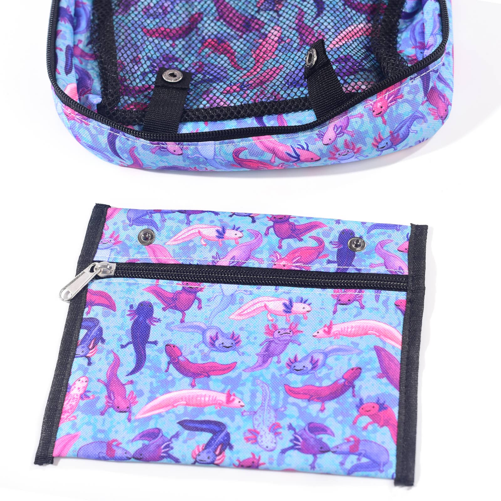 Sipsey Wilder - Wholesale Toiletry Bag - Women's - A Lotta Axolotls Travel Organizer Case5