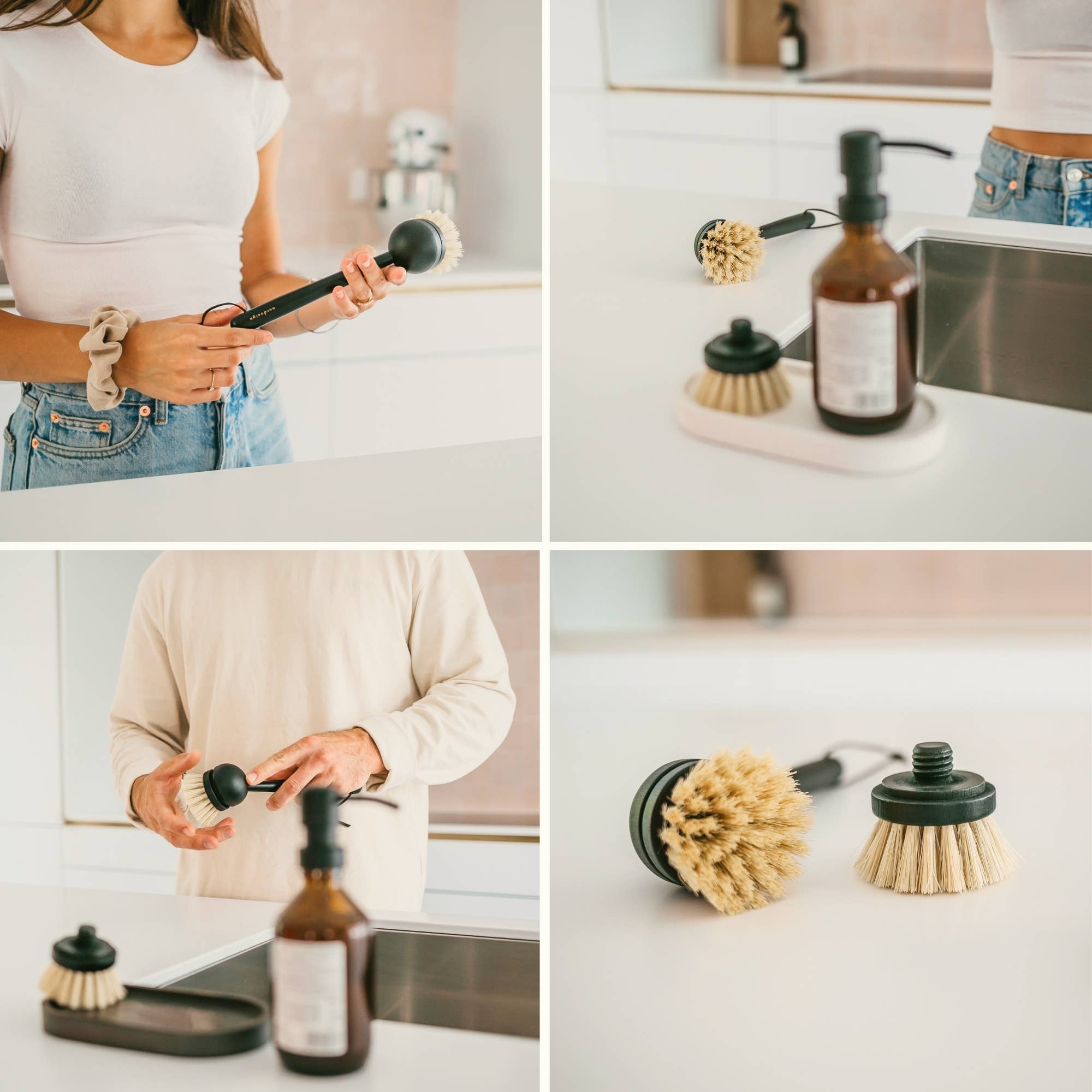 nordesign - Wholesale Cleaning Brush - Natural dish brush (made of wood)2