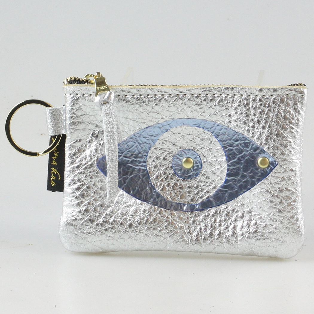 Zina Kao Exclusives - Wholesale Pouch - Women's - The Applique Kara: Evil Eye!5
