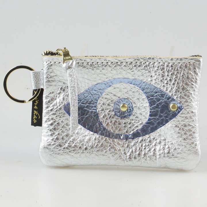 Zina Kao Exclusives - Wholesale Pouch – Women’s - The Applique Kara: Evil Eye!5