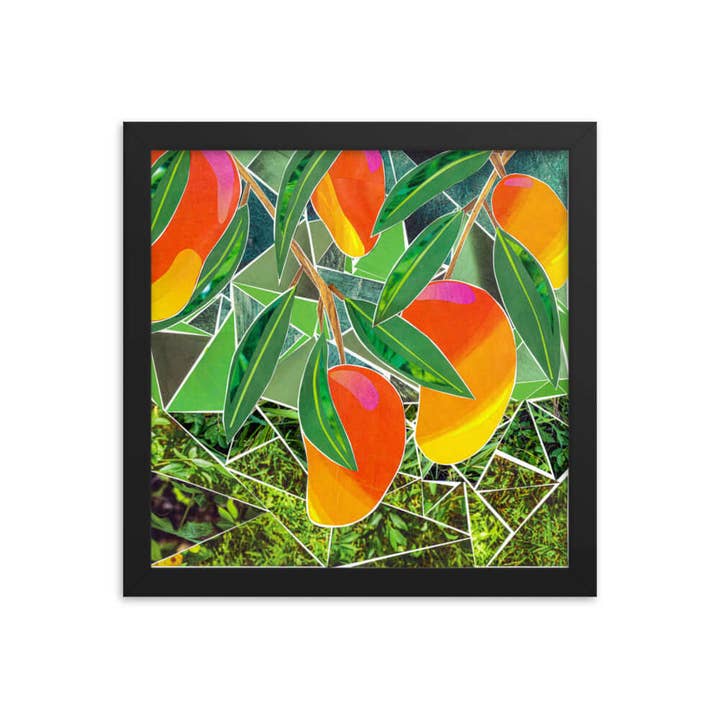 more the merrlier - Wholesale Art Print - Mango Framed Collage Art Print8