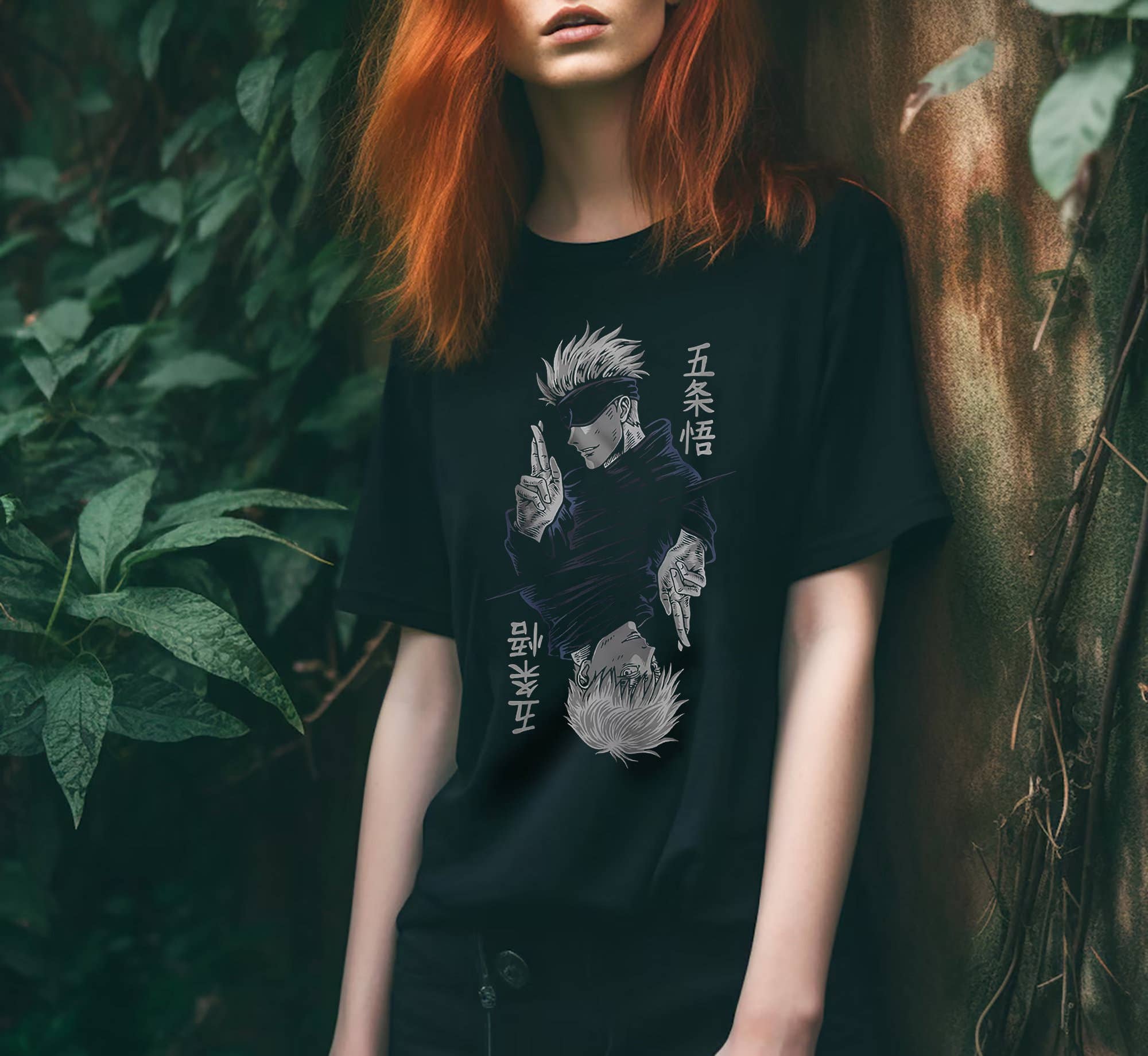 TheKingShirt - Wholesale T-Shirt (Graphic) - Unisex - Gojo Satoru Jujutsu Kaisen Badass Anime Shirt0