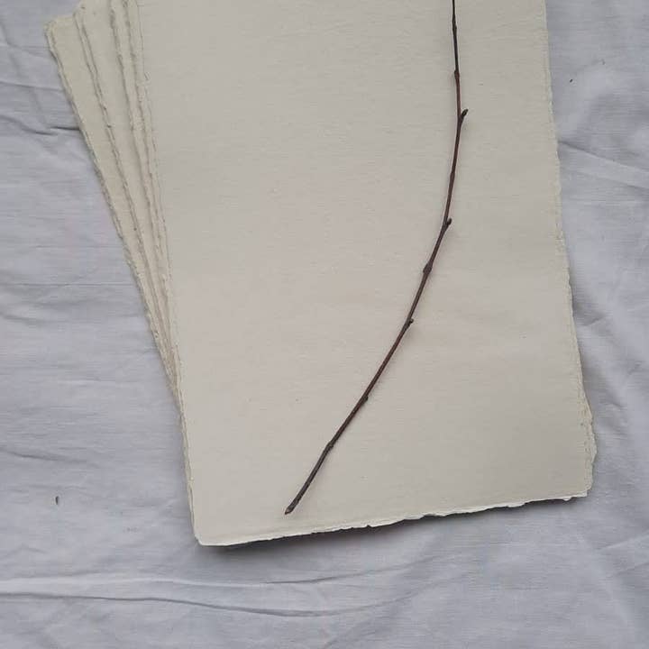 PARWANApaper - Wholesale Engagement Card - A7 Invitation Cards Deckled Edge Handmade Paper Cards