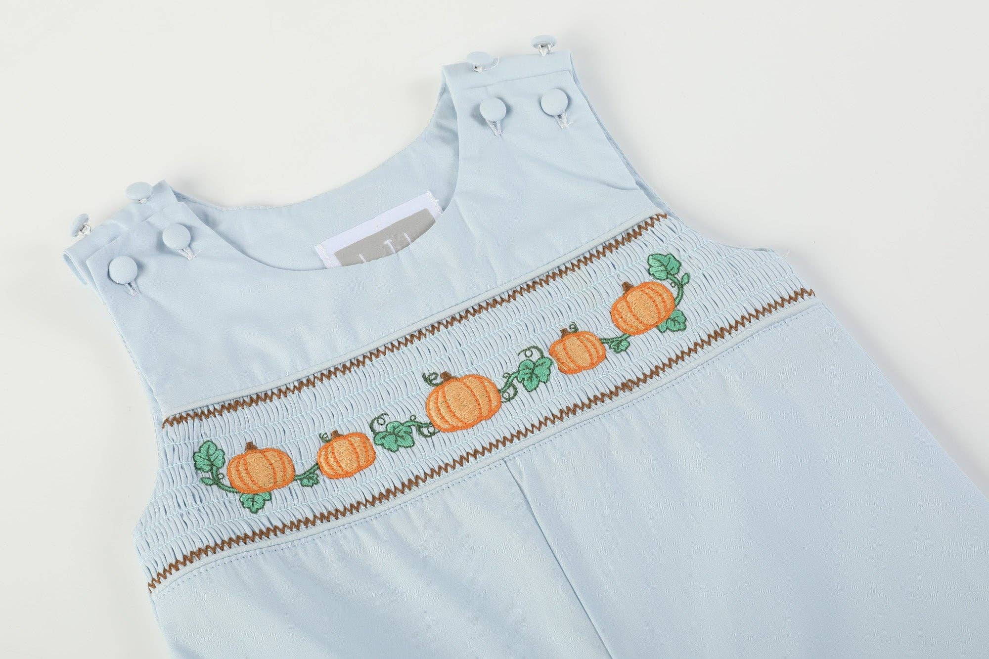 Lil Cactus - Wholesale Overalls - Kids - Blue Pumpkin Overalls4