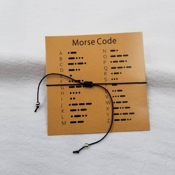 ENA Jewelry - Wholesale Charm/Dangle Bracelet - Thankful Morse Code Bracelet - Thanksgiving Day1