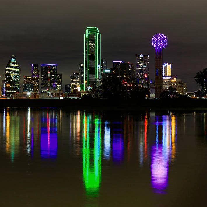 Dallas Texas Downtown Fijne Kunstafdrukken DTD101 voor wholesale door Breaking Rules Photography