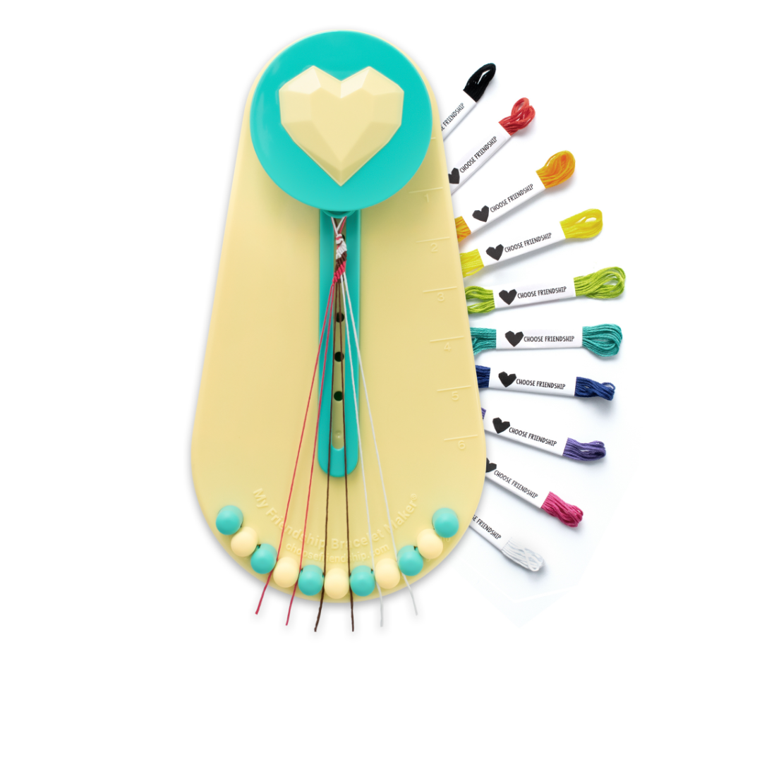 Choose Friendship – Joias DIY - Crianças por atacado – Kit de Artesanato My Friendship Bracelet Maker (Novo) - Presente de Aniversário14