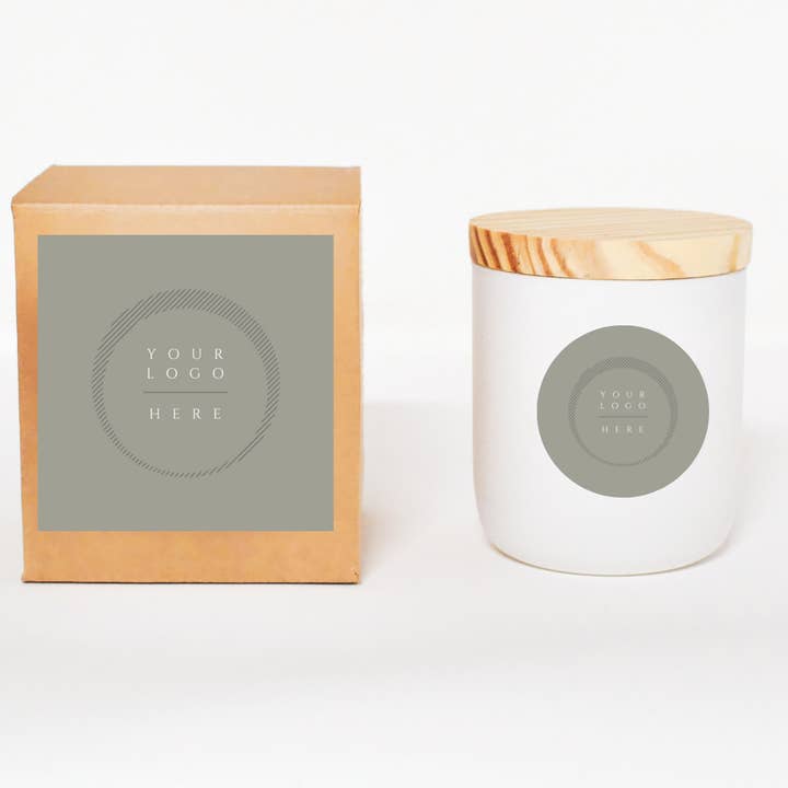 The Rustic House - Wholesale Jar/Filled Candle - Private Label Soy Candle | White Label-Custom We Add Labels2