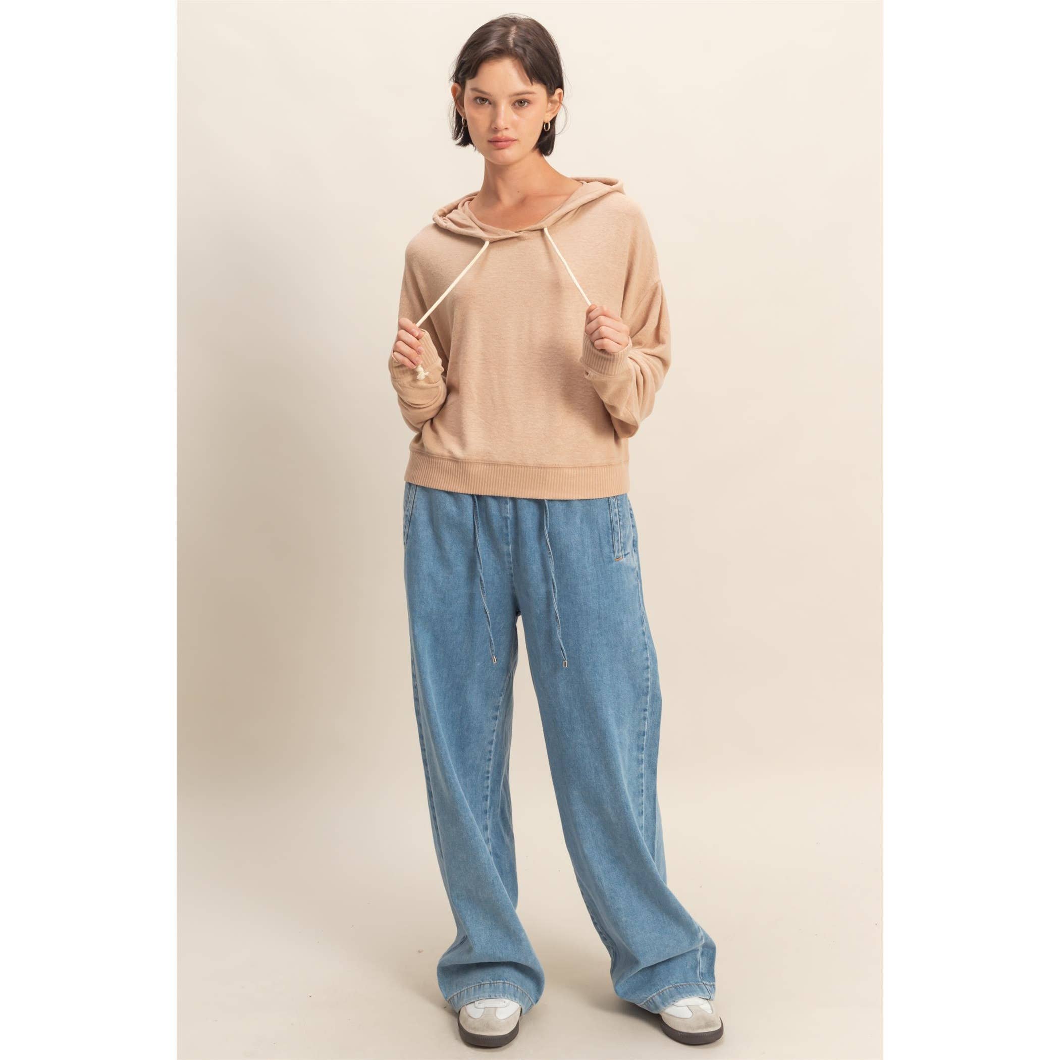 HYFVE - Wholesale Hoodie - Women's - Long Sleeve Brushed Fabric Everyday Hoodie20