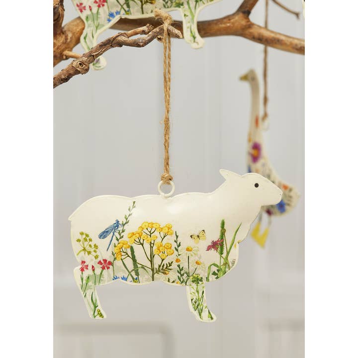 Namaste - Wholesale Decal - Party Decorations - Hanging Metal Farm Animal Decorations2