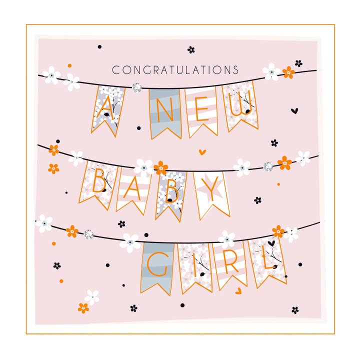 Une nouvelle petite fille pour la vente par Belly Button Designs