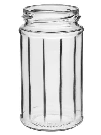 Dodecagonal glass jars for wholesale by Les Lumières De Gaïa