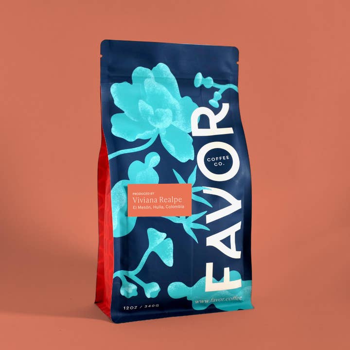 Favor Coffee Company - Wholesale Coffee Beans - Colombia - Huila: Viviana Realpe Pink Bourbon