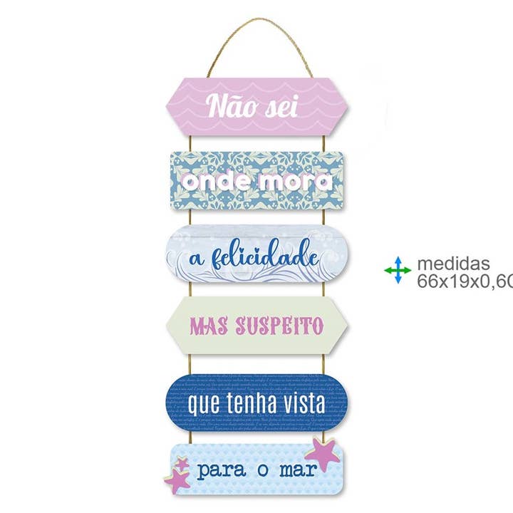 Mdf Wall Plate 66x19x0, 6cm (6 pcs) for wholesale by Esoterica Arte