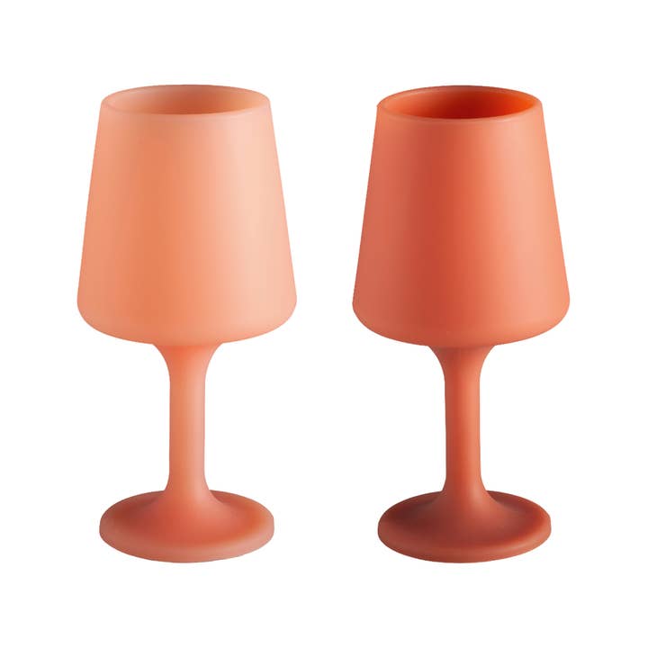 porter green | style + sustainability - Wholesale Wine glass - USA: Terra + Peach |Swepp| Silicone Unbreakable Wine Glasses1