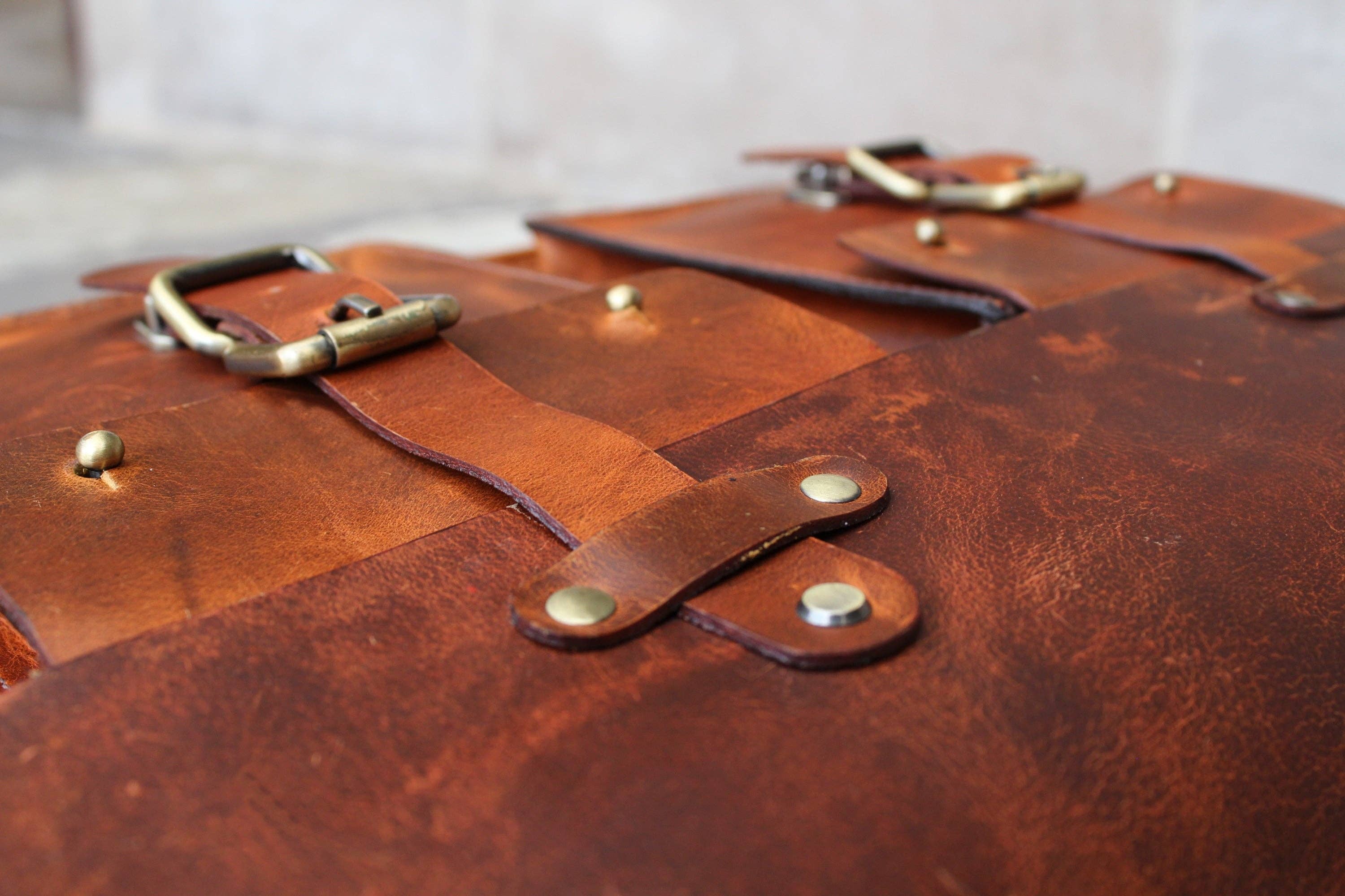 Kalating Leather UK - Wholesale Briefcase - Unisex - Top Grain Leather Mens Womens Briefcase Laptop Business Bag9