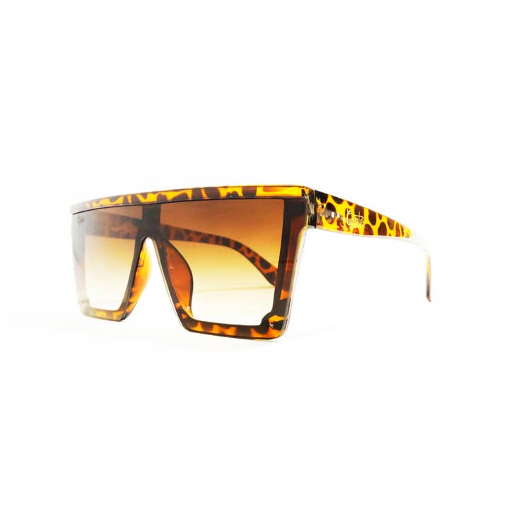 Lunettes de soleil 241 DUNA en écaille pour la vente par Castor Sunglasses