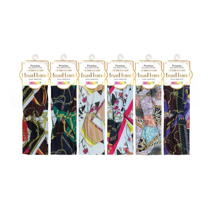 SM Beauty LLC - Wholesale Fashion Headband - Women's - Criss Cross Headband - Elastic Turban Wrap7