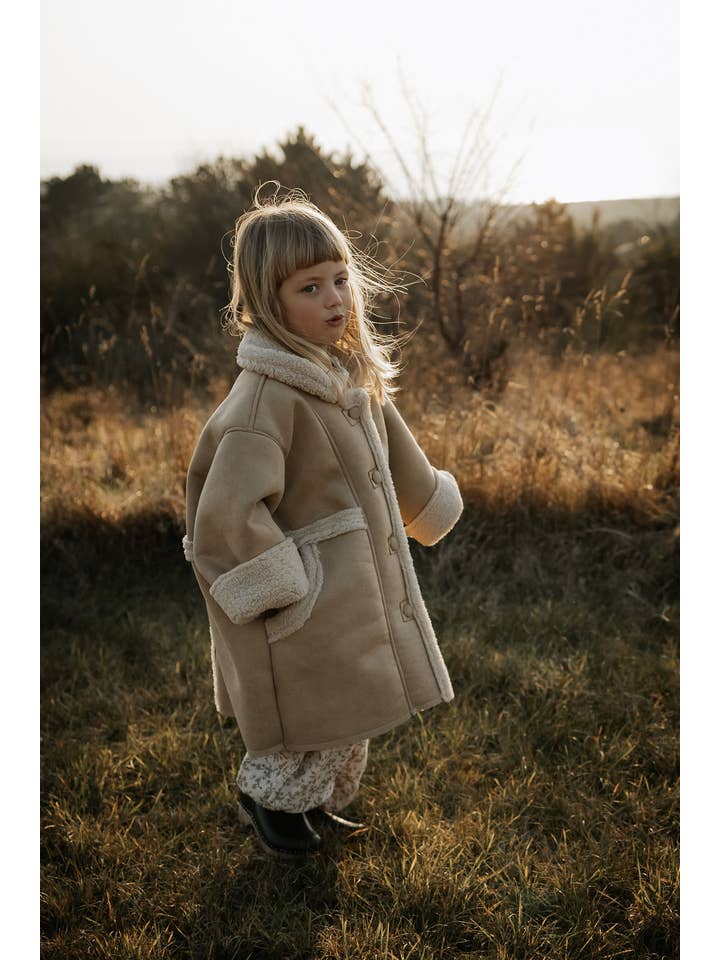 Annie & Charles – Casaco - Crianças por atacado – Casaco infantil de couro ecológico Annie & Charles®5