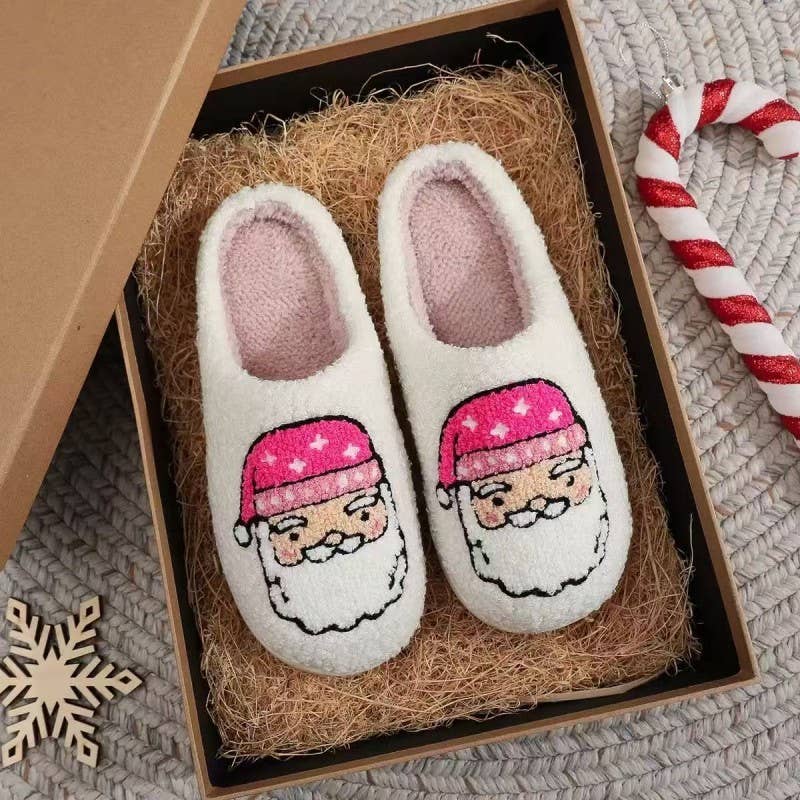 JOSSLYN by wall to wall – Engroshandel Slippers - Dame – Bløde plyssede hjemmesko med svampe, hjerte eller regnbue - varme og komfortable34