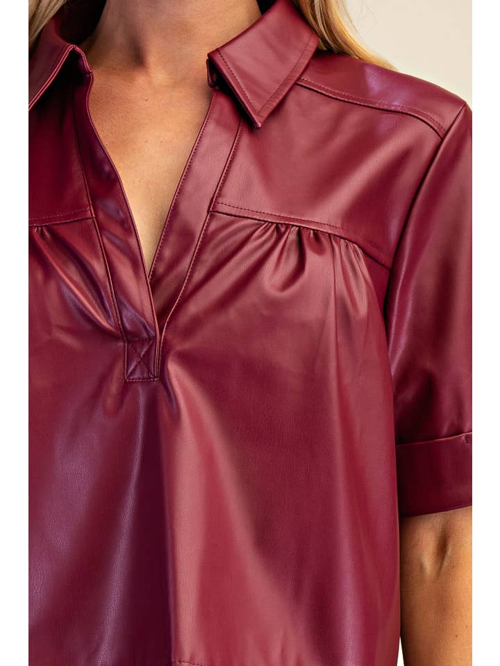 Glam - Wholesale Blouse - Women's - Short-Sleeve Swing Top5