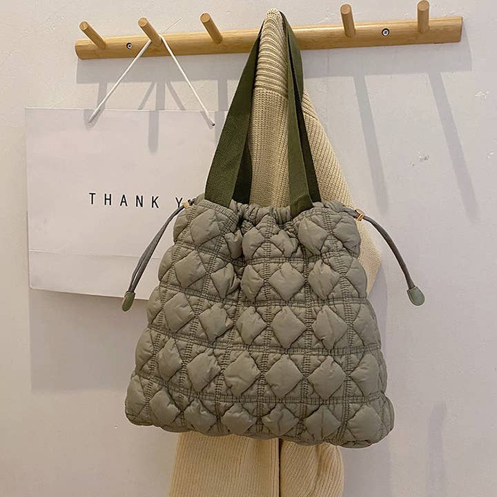 Sweetkama - Wholesale Shoulder Bag - Women's - Ladies Puffer Light Weight Cloud Handbag SKAB0154