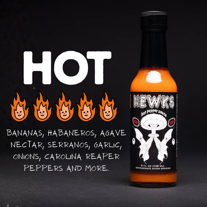 Newks varm pepparsås för wholesale av Newks Hot Sauce