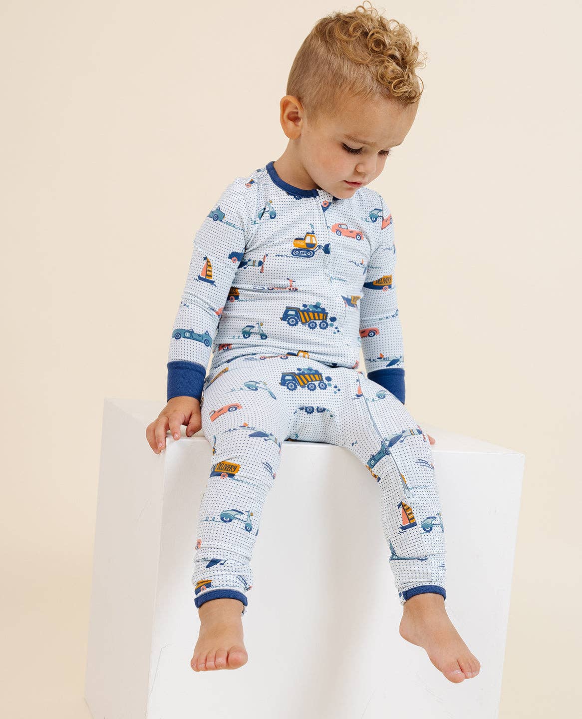 Lark - Wholesale Jumpsuit - Baby - Convertible Footie in On the Go2