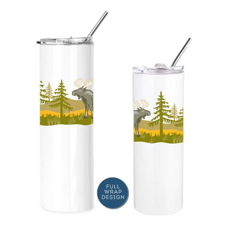 Tumblers Isolados | Moose Wrap por atacado de Creative Compass