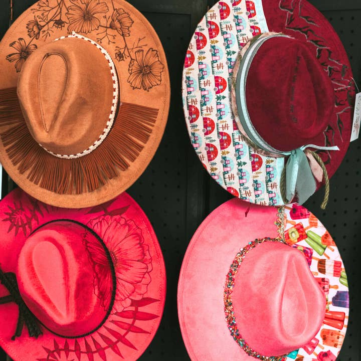 Wildflowers and Barley - Wholesale Fedora - Women's - Artist's Choice
