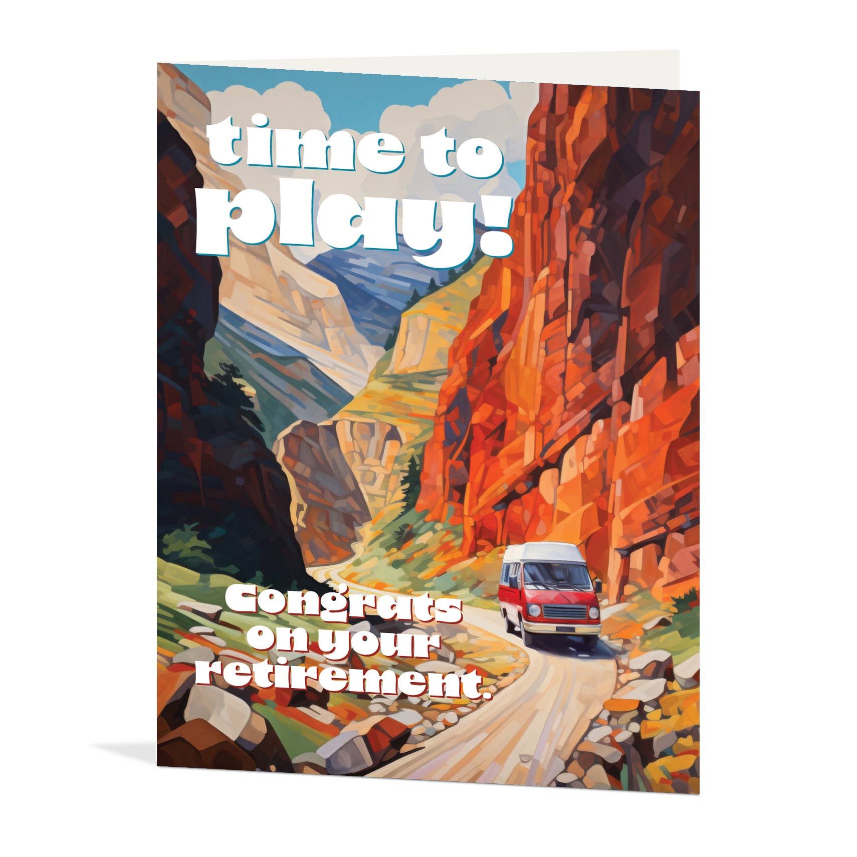 Waterknot - Wholesale Retirement Card - Playtime Camper Card2