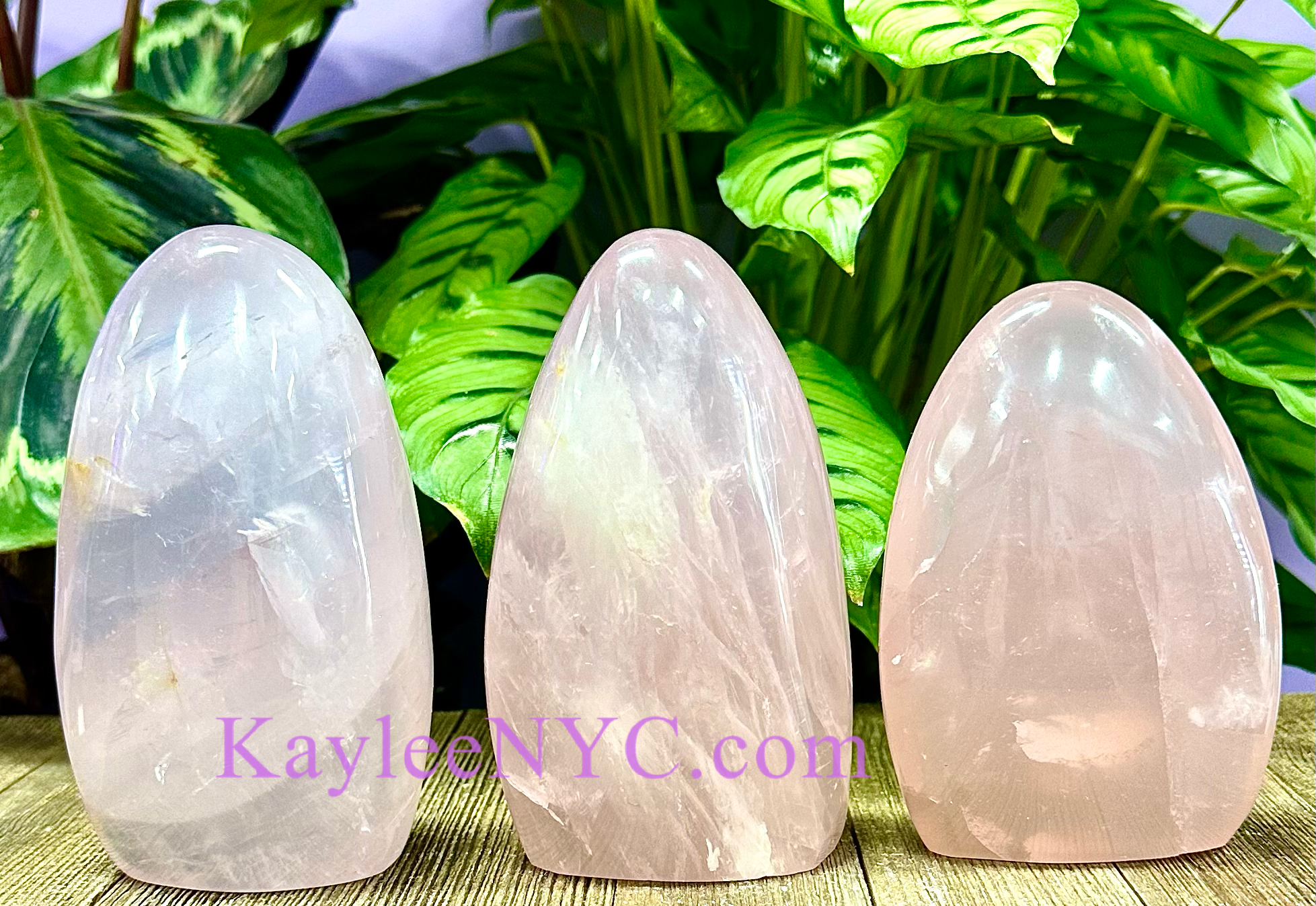 KayleeNYC - Wholesale Spiritual Stone/Crystal - Natural Rose Quartz Crystal Freeform Freeform2