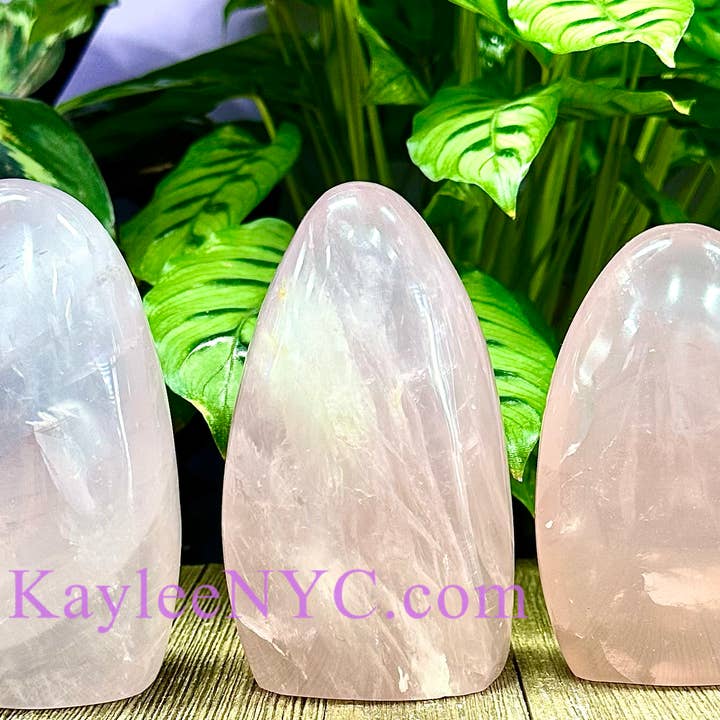 KayleeNYC - Wholesale Spiritual Stone/Crystal - Natural Rose Quartz Crystal Freeform Freeform2