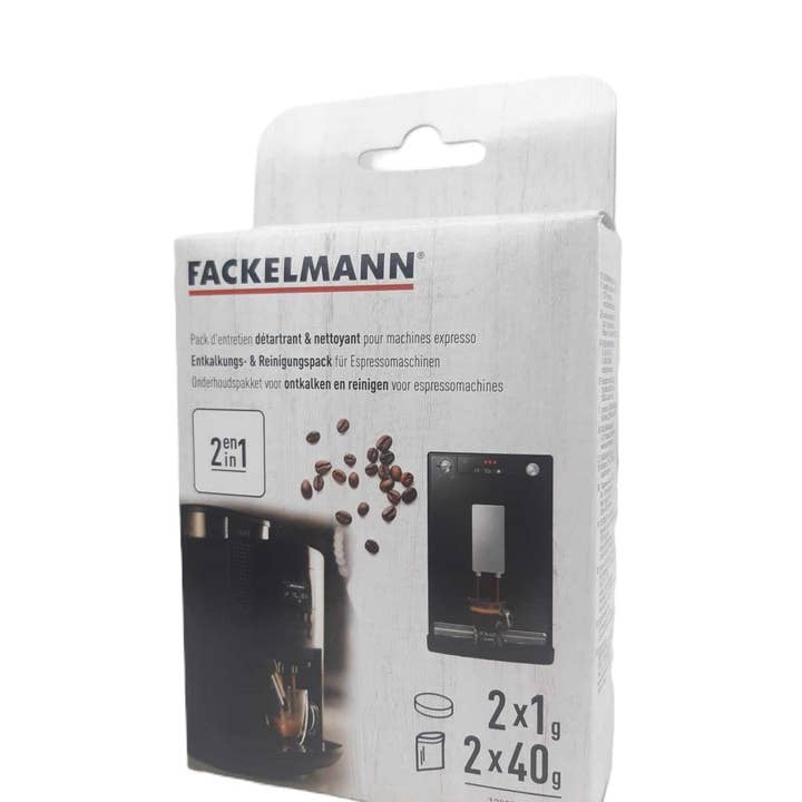 Descaling and cleaning maintenance pack for espresso machine Fackelmann Petit Déjeuner for wholesale by Zenker