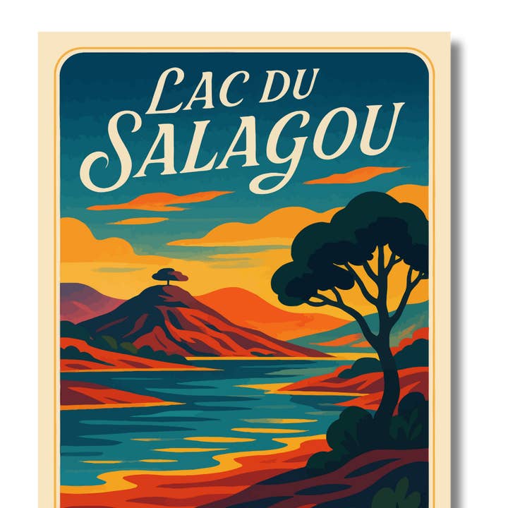 ELIOKA - Wholesale Poster - Display Lake Salagou0