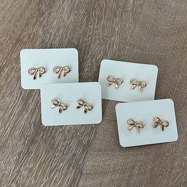 Bow Studs for wholesale by Stirling Thyme