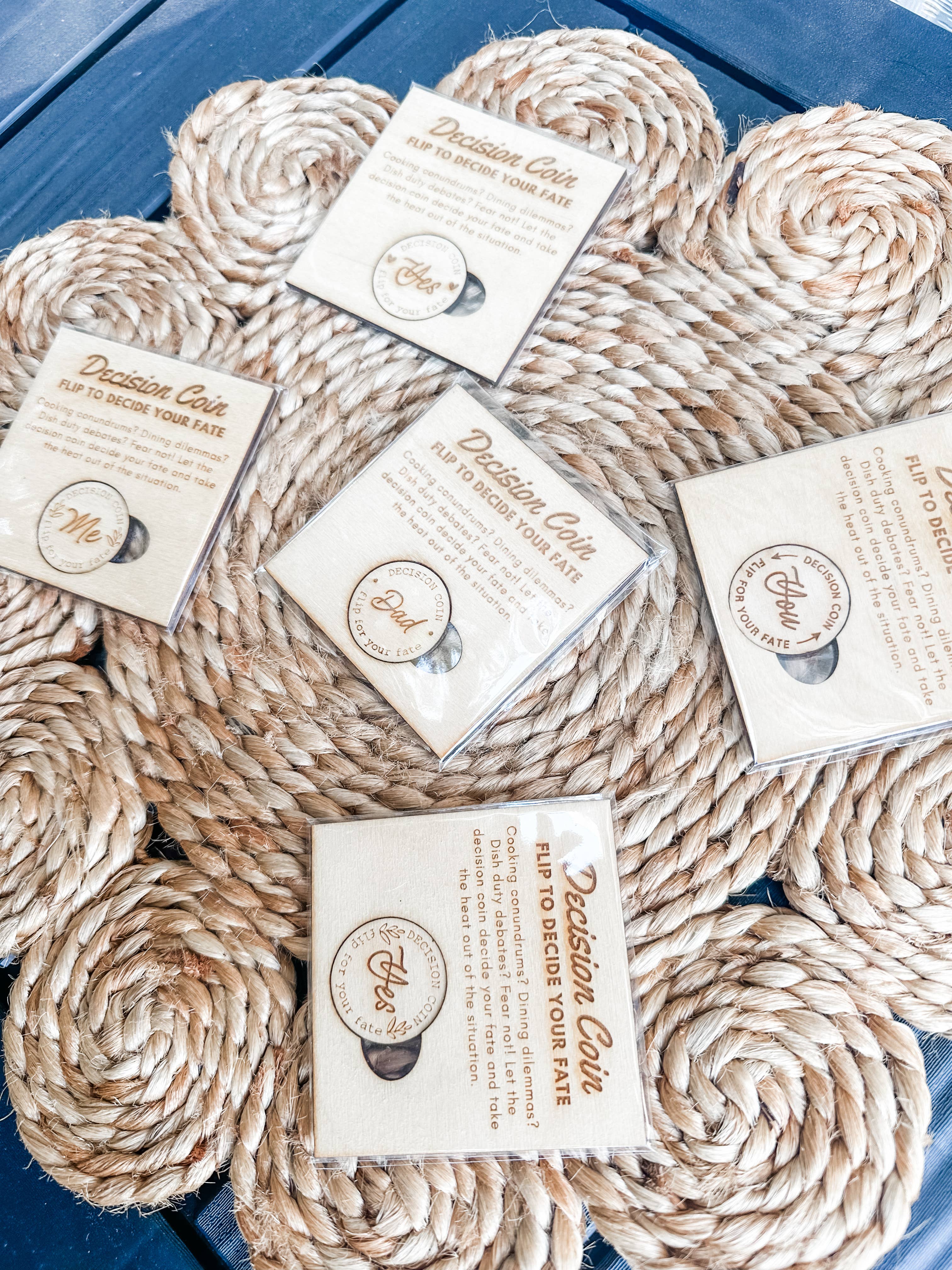 Hazel + Bloom Co - Wholesale Keepsake Coin/Token - Decision Coin3