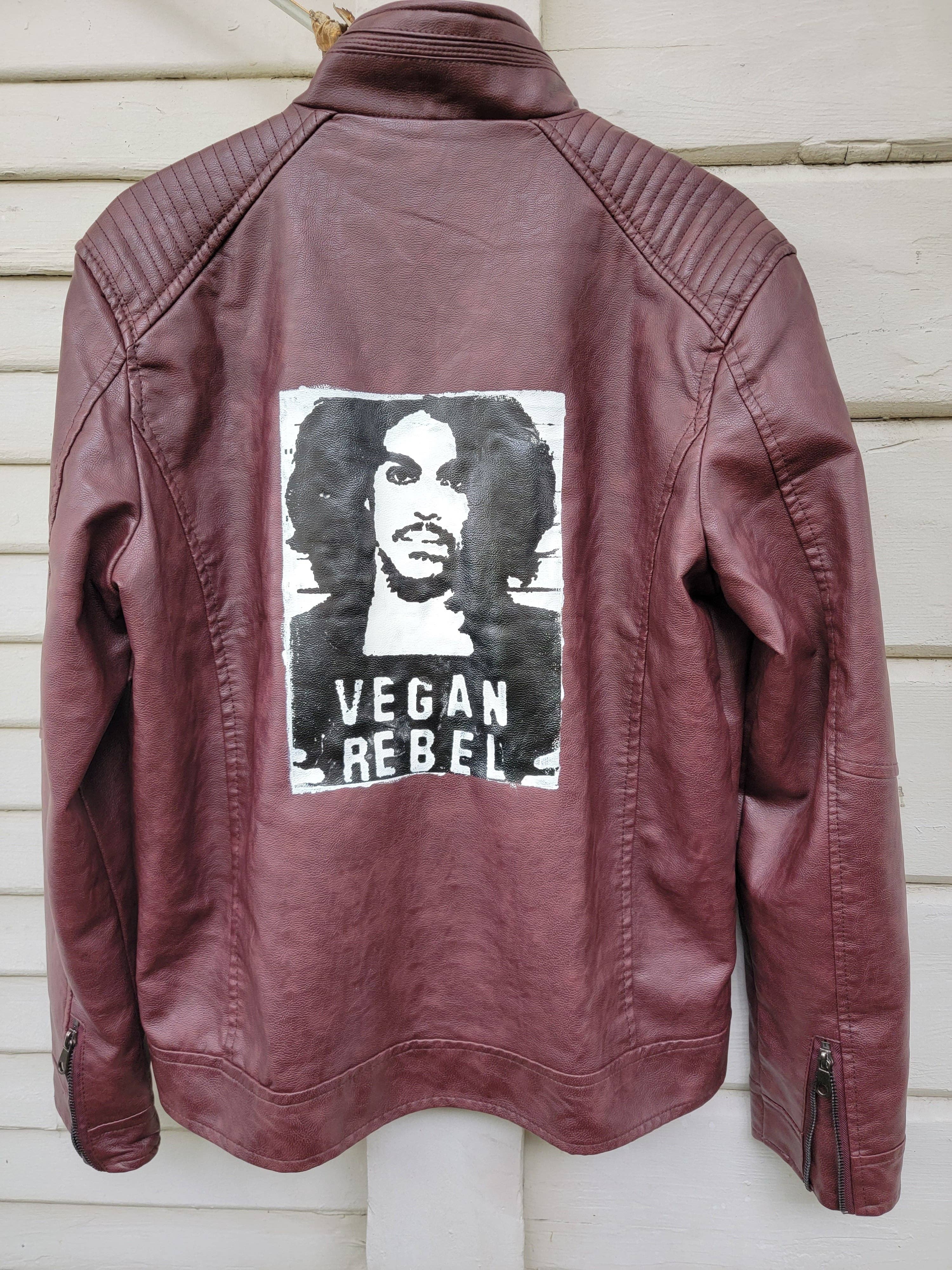 Vegan Club - Wholesale Leather Jacket - Men's - Men's Faux Leather Jacket Vegan Rebel Prince2