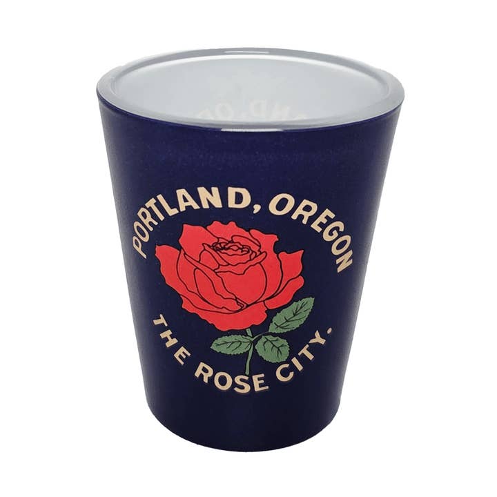 Verre à shot de Rose City pour la vente par Hello From Oregon