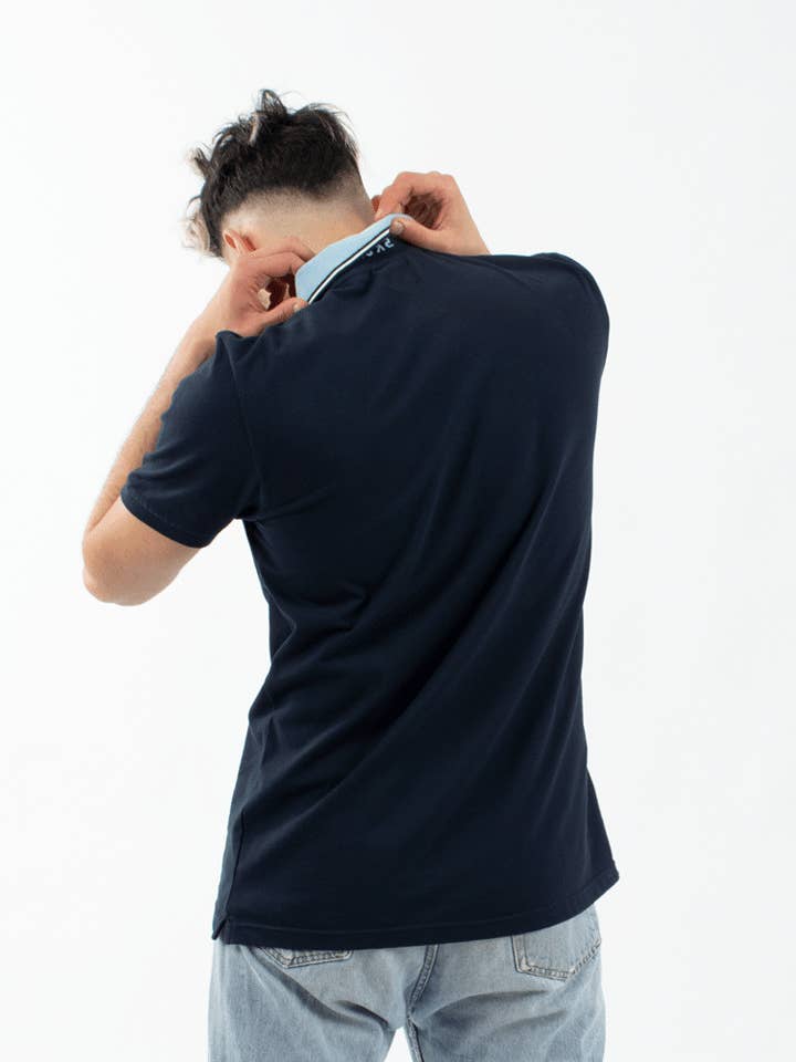 StockNow Unipessoal – Großhandel Poloshirt – Herren – Polo Point Marineblau4