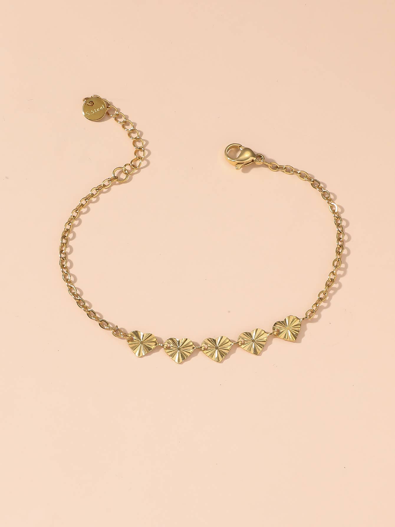 Blossom bijoux - Wholesale Jewelry Set - Set of 3 Stainless Steel Bracelets 24BRA1265