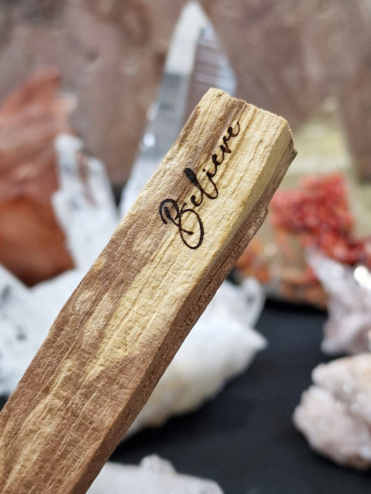 Geofossils – wholesale Smudge stick – Customised Palo Santo3