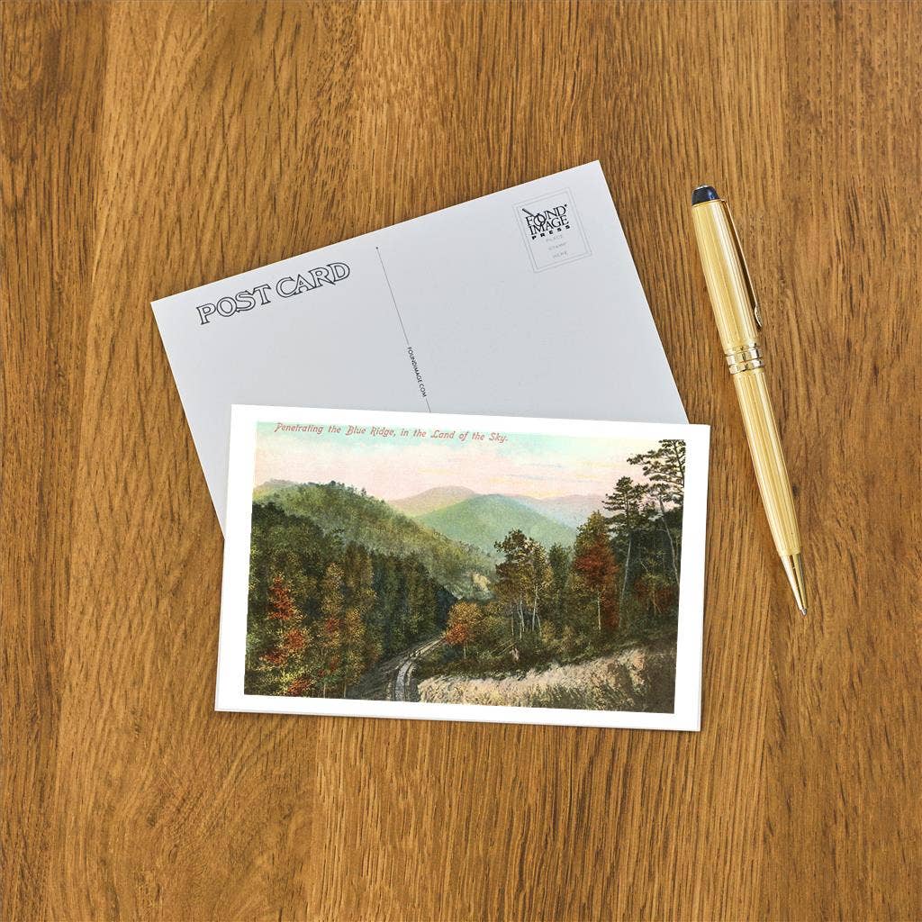 Found Image Press - Wholesale Postcard - Postcard NC-31 Blue Ridge Mountains1