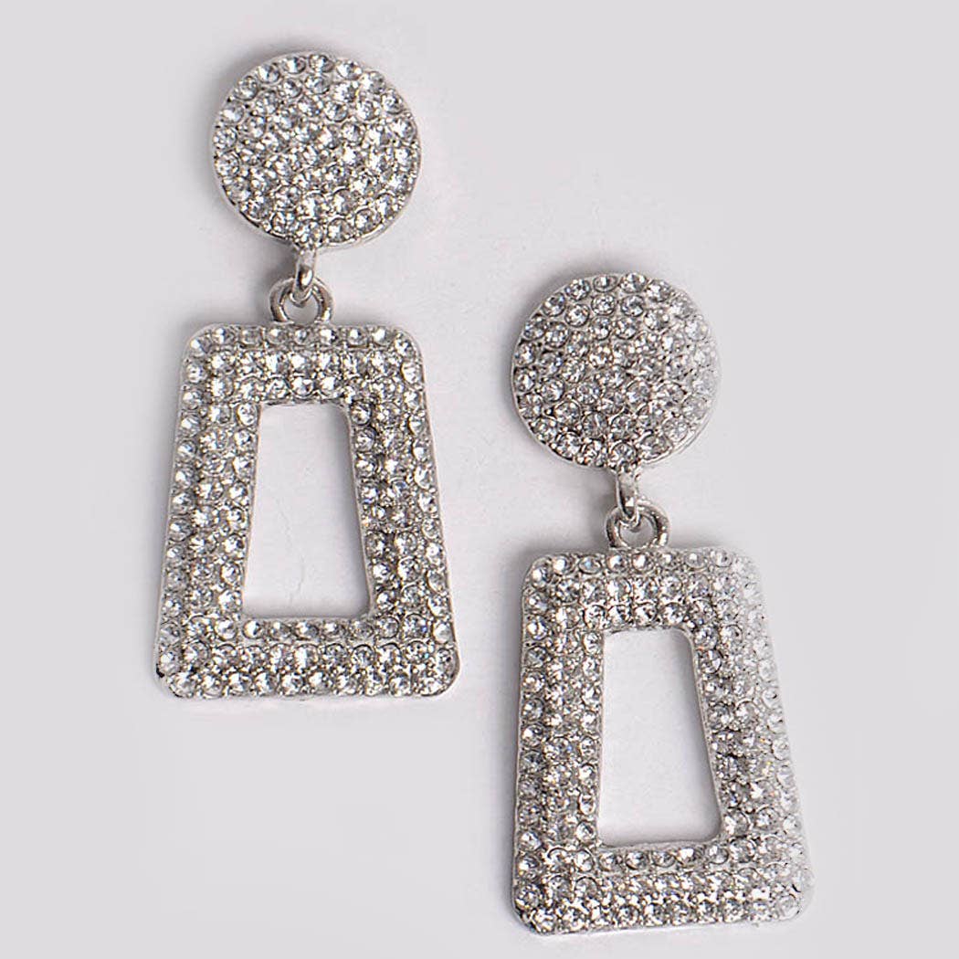 3AM BY H&D ACCESSORIES – wholesale Hängande örhängen – Glittrade pärlor Drop örhängen3