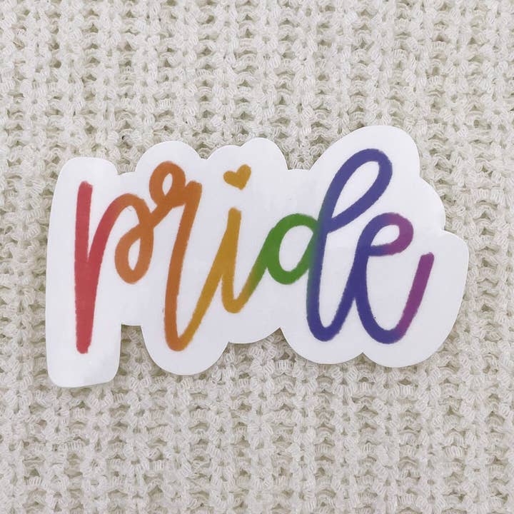 Adesivo do orgulho | Adesivo do orgulho | Adesivo LGBTQ+ | Mês do orgulho por atacado de Hudg Creations