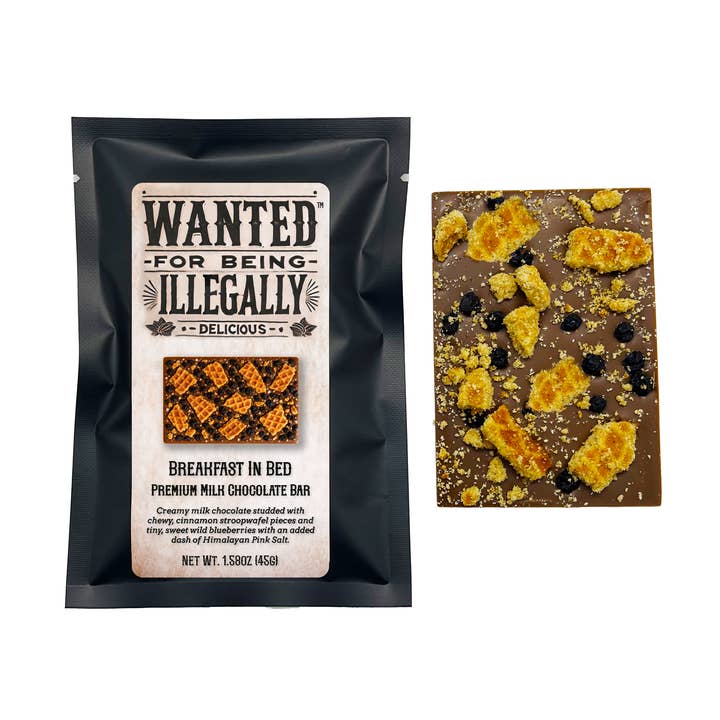 Buoyant Chocolates & Confections - Wholesale Chocolate Bar - WANTED Bar: Breakfast in Bed0