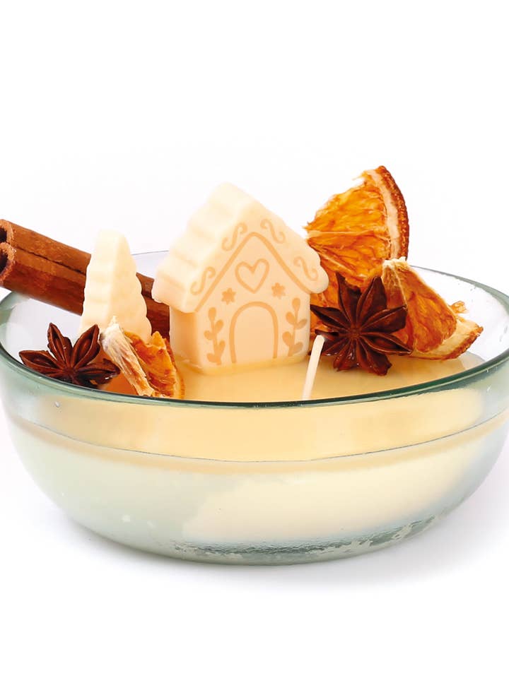 KIT CANDELE INVERNALI GOURMET FAI DA TE per la vendita all'ingrosso da parte di Graine Créative